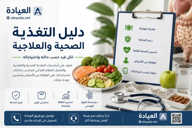 دليل التغذية الصحية والعلاجية واختيار النظام الغذائي المناسب حسب الحالة الصحية